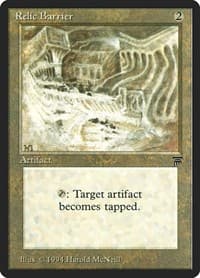 Relic Barrier - Legends - Magic: The Gathering card