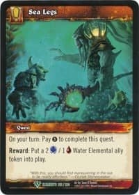 Sea Legs - War of the Elements - WoW card