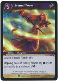 Mental Focus - Assault on Icecrown Citadel - WoW card
