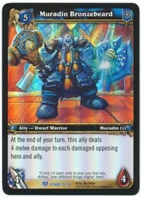 Muradin Bronzebeard - Assault on Icecrown Citadel - WoW card