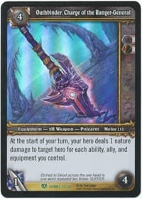 Oathbinder, Charge of the Ranger-General - Assault on Icecrown Citadel - WoW card
