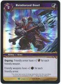 Reinforced Steel - Assault on Icecrown Citadel - WoW card