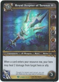 Royal Scepter of Terenas II - Assault on Icecrown Citadel - WoW card