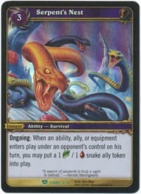 Serpent's Nest - Assault on Icecrown Citadel - WoW card