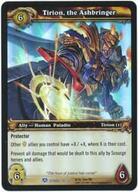 Tirion, the Ashbringer - Assault on Icecrown Citadel - WoW card