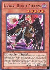 Blackwing - Hillen the Tengu-wind - Extreme Victory - YuGiOh card