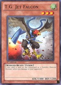 T.G. Jet Falcon - Extreme Victory - YuGiOh card