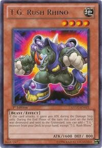 T.G. Rush Rhino - Extreme Victory - YuGiOh card