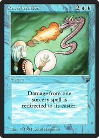 Reverberation - Legends - Magic: The Gathering card