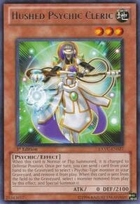 Hushed Psychic Cleric - Extreme Victory - YuGiOh card