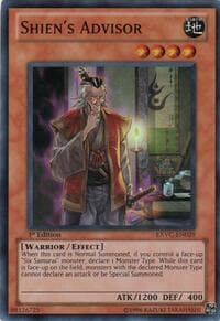 Shien's Advisor - Extreme Victory - YuGiOh card