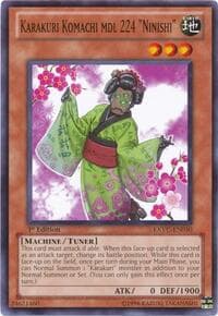 Karakuri Komachi mdl 224 "Ninishi" - Extreme Victory - YuGiOh card
