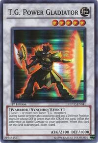 T.G. Power Gladiator - Extreme Victory - YuGiOh card