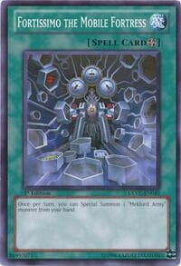 Fortissimo the Mobile Fortress - Extreme Victory - YuGiOh card