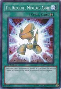 The Resolute Meklord Army - Extreme Victory - YuGiOh card