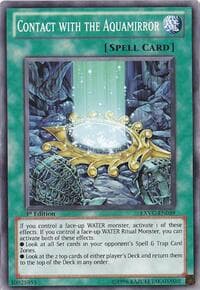 Contact with the Aquamirror - Extreme Victory - YuGiOh card