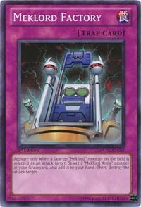 Meklord Factory - Extreme Victory - YuGiOh card