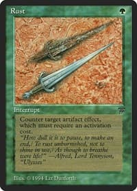 Rust - Legends - Magic: The Gathering card