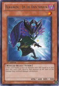 Blackwing - Jin the Rain Shadow - Extreme Victory - YuGiOh card