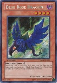 Blue Rose Dragon - Extreme Victory - YuGiOh card