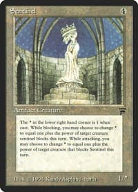 Sentinel - Legends - Magic: The Gathering card