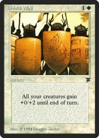 Shield Wall - Legends - Magic: The Gathering card