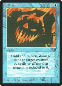 Silhouette - Legends - Magic: The Gathering card
