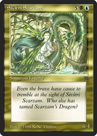Sivitri Scarzam - Legends - Magic: The Gathering card