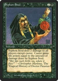Syphon Soul - Legends - Magic: The Gathering card