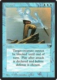 Teleport - Legends - Magic: The Gathering card