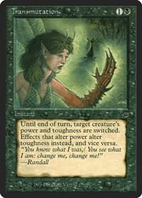 Transmutation - Legends - Magic: The Gathering card