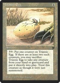 Triassic Egg - Legends - Magic: The Gathering card