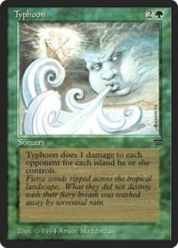 Typhoon - Legends - Magic: The Gathering card