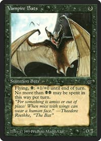 Vampire Bats - Legends - Magic: The Gathering card