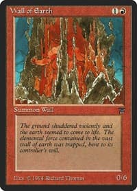 Wall of Earth - Legends - Magic: The Gathering card