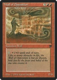 Wall of Opposition - Legends - Magic: The Gathering card