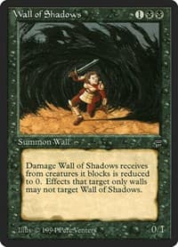 Wall of Shadows - Legends - Magic: The Gathering card
