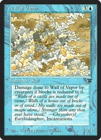 Wall of Vapor - Legends - Magic: The Gathering card