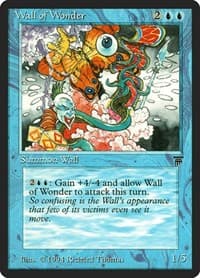 Wall of Wonder - Legends - Magic: The Gathering card