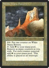 White Mana Battery - Legends - Magic: The Gathering card