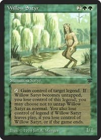 Willow Satyr - Legends - Magic: The Gathering card