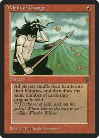 Winds of Change - Legends - Magic: The Gathering card