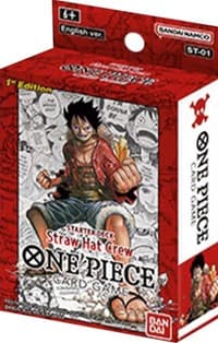 Super Pre-Release Starter Deck 1: Straw Hat Crew - ST-01: Starter Deck 1 Straw Hat Crew (Super Pre-Release Edition) - One Piece Card Game card