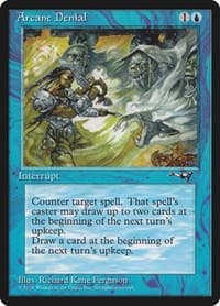 Arcane Denial (Sword) - Alliances - Magic: The Gathering card