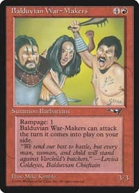 Balduvian War-Makers - Alliances - Magic: The Gathering card