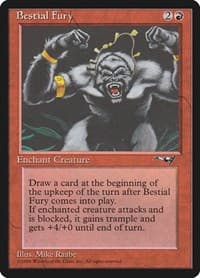 Bestial Fury - Alliances - Magic: The Gathering card