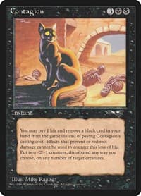 Contagion - Alliances - Magic: The Gathering card