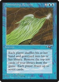 Diminishing Returns - Alliances - Magic: The Gathering card