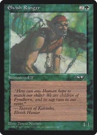 Elvish Ranger (Male) - Alliances - Magic: The Gathering card