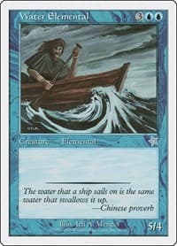 Water Elemental - Starter 1999 - Magic: The Gathering card